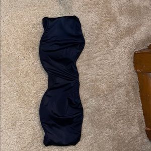 Strapless bra with no padding